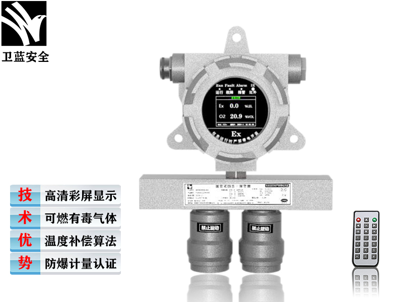 二合一氣體探測器（顯示款）