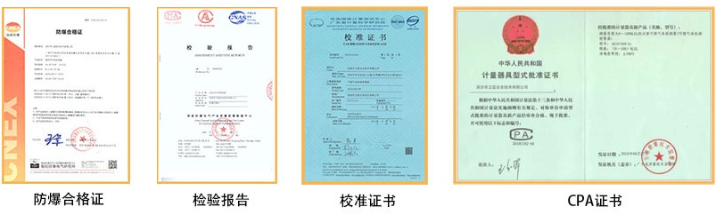 帶顯示硫化氫檢測儀測試報告