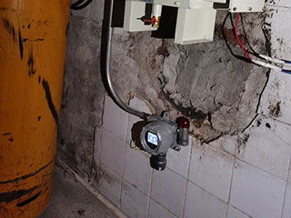 廚房液化氣瓶洩露檢測案例_丙烷報警器