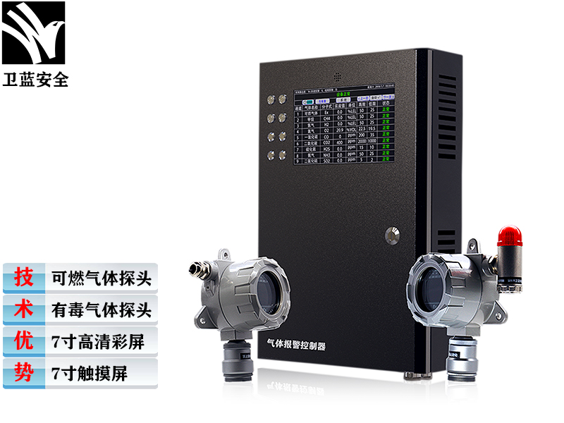 氣體報警控制主機（分線制+總線制)