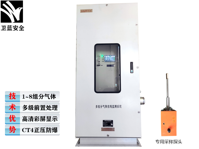 多組分氣體在線分析儀（IICT4防爆）